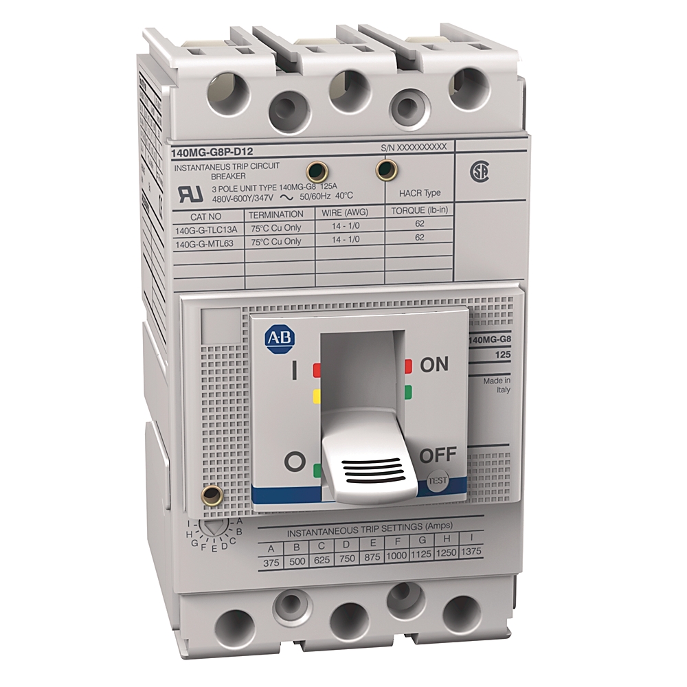 ALLEN BRADLEY 140MG 100A G Frame Moto (New)