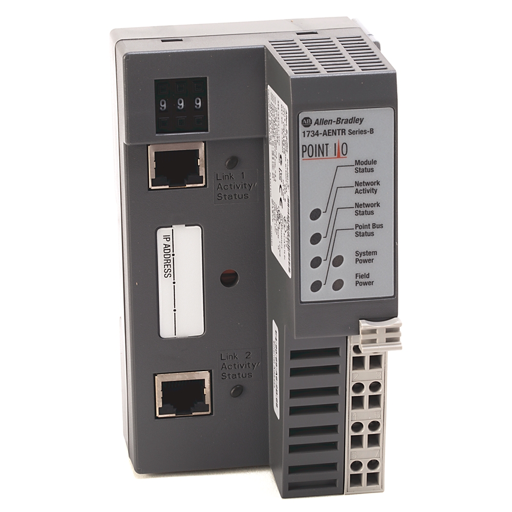 ALLEN BRADLEY POINT I/O Dual Port Net (New)