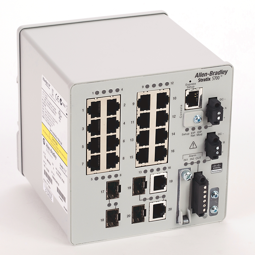 ALLEN BRADLEY Stratix 5700 20 Port Ma (New)