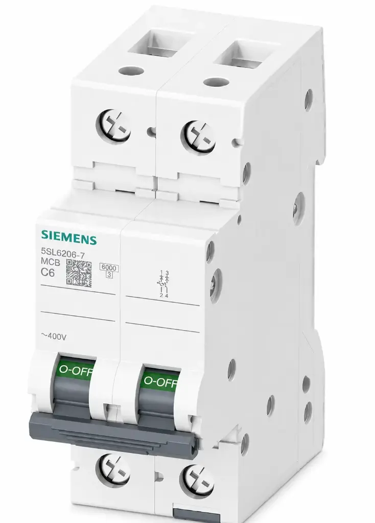 SIEMENS/EP CIRCUIT BREAKER 6KA 2POL C10 (New)