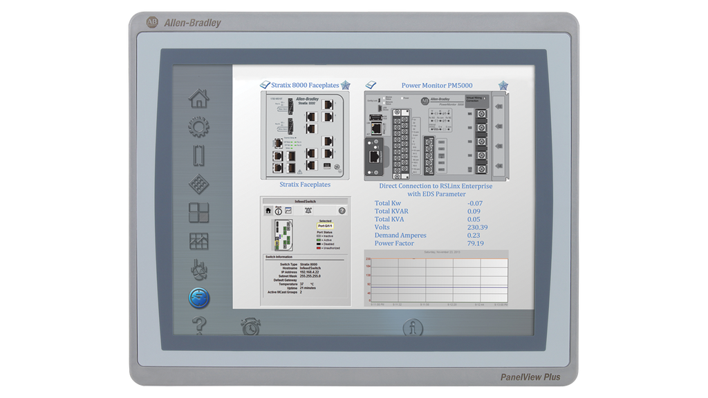 ALLEN BRADLEY PanelView Plus 7 Standa (New)