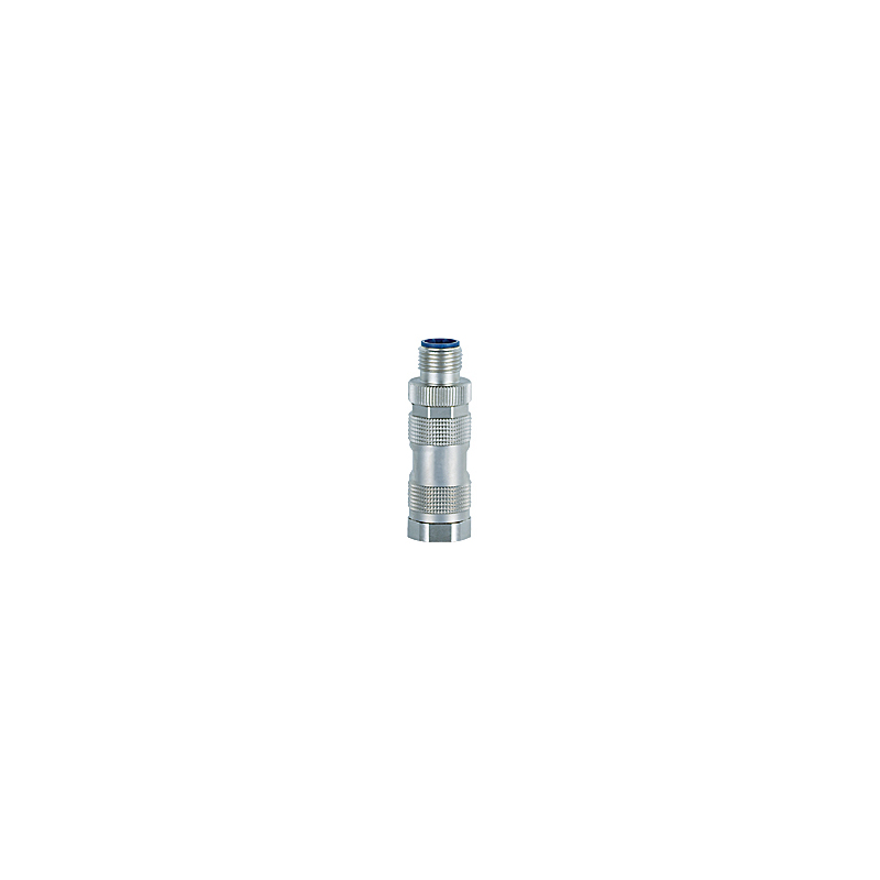 PILZ M12 con., straight, male, (New)