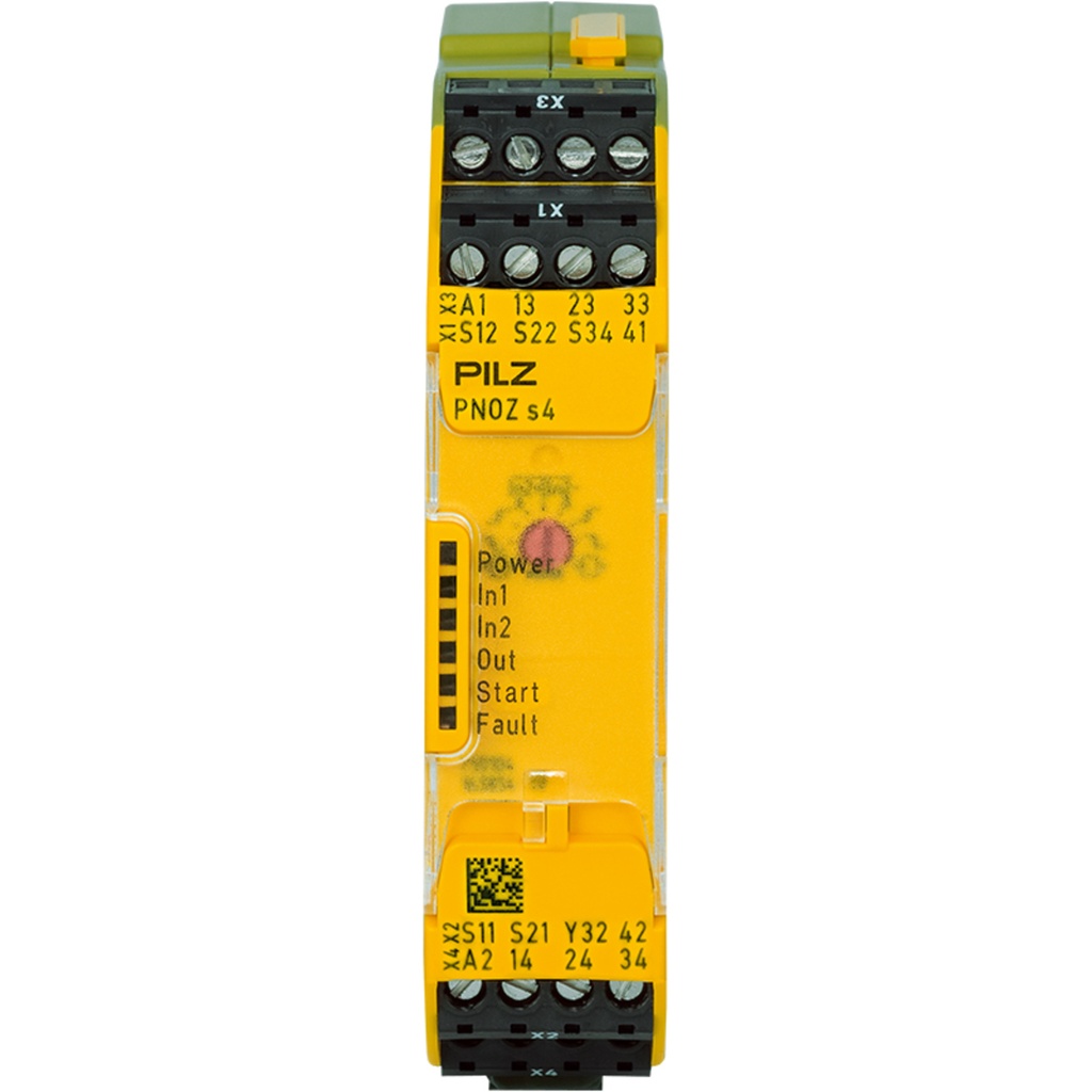 PILZ PNOZ s4 24VDC 3 n/o 1 n/c (New)