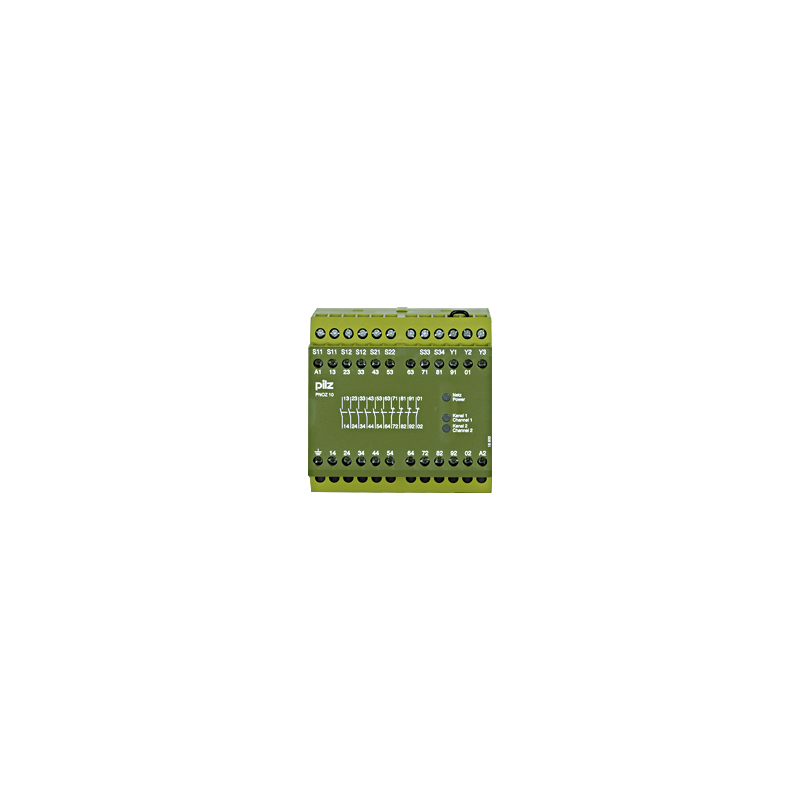 PILZ PNOZ 10 48VAC 6n/o 4n/c (New)