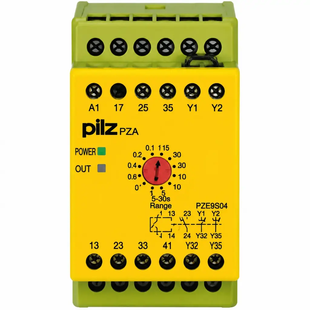 PILZ PZA 30/230VAC 1n/o 2 n/c (New)