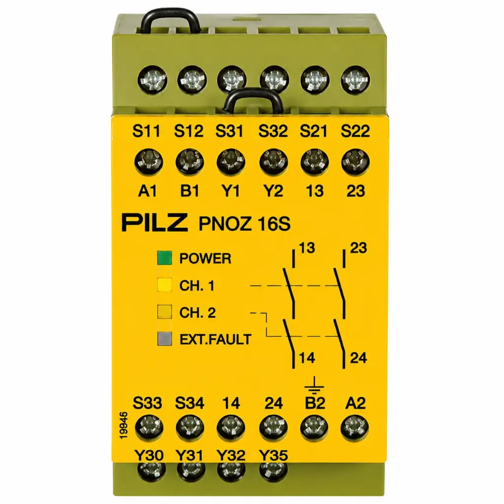 PILZ PNOZ 16S 24VAC 24VDC 2n/o (New)