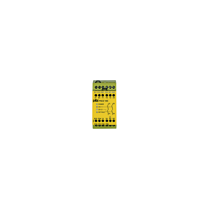 PILZ PNOZ 16S 110VAC 24VDC 2n/ (New)
