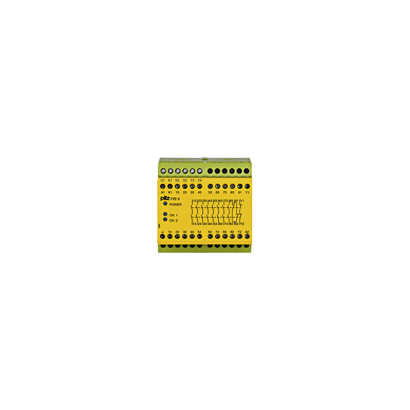 PILZ PZE 9 230-240VAC 8n/o 1n/ (New)
