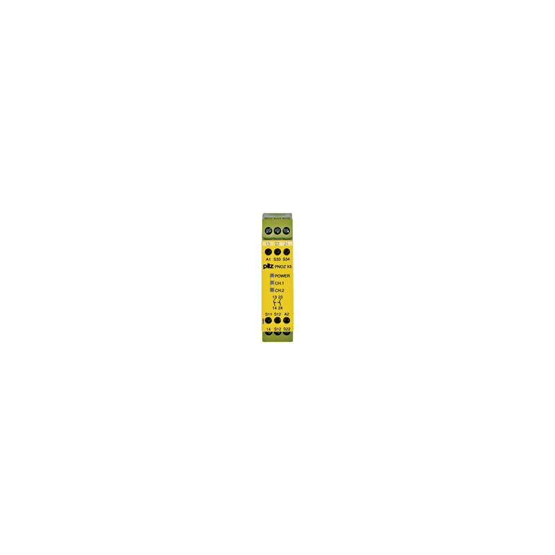 PILZ PNOZ X5 24VACDC 2n/o (New)