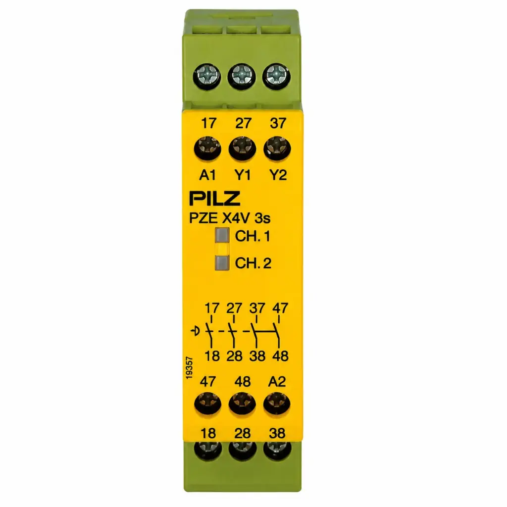 PILZ PZE X4V 3/24VDC 4n/o fix (New)