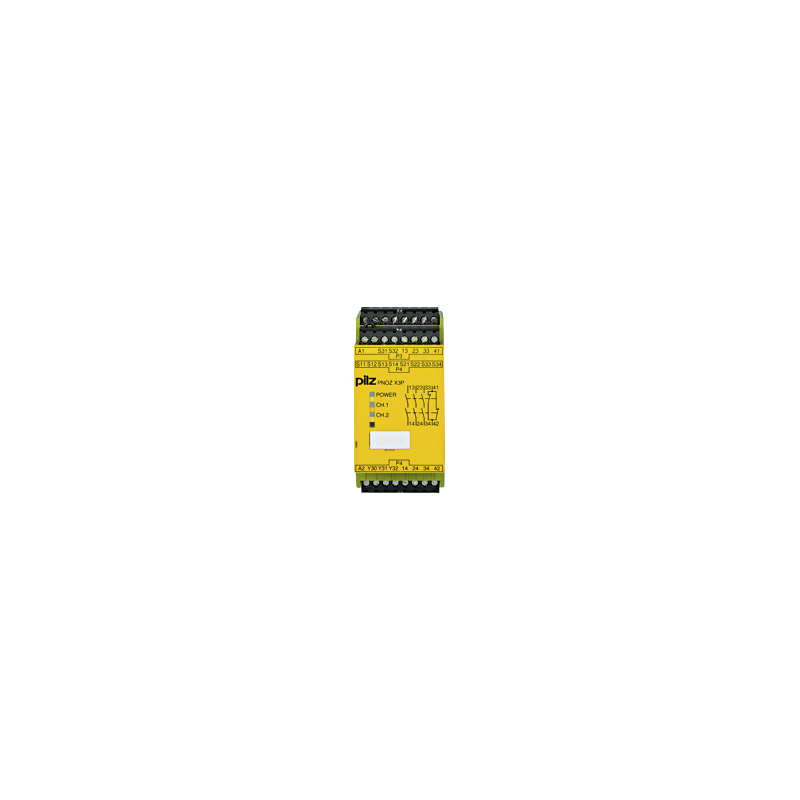 PILZ PNOZ X3P 24VDC 24VAC 3n/o (New)