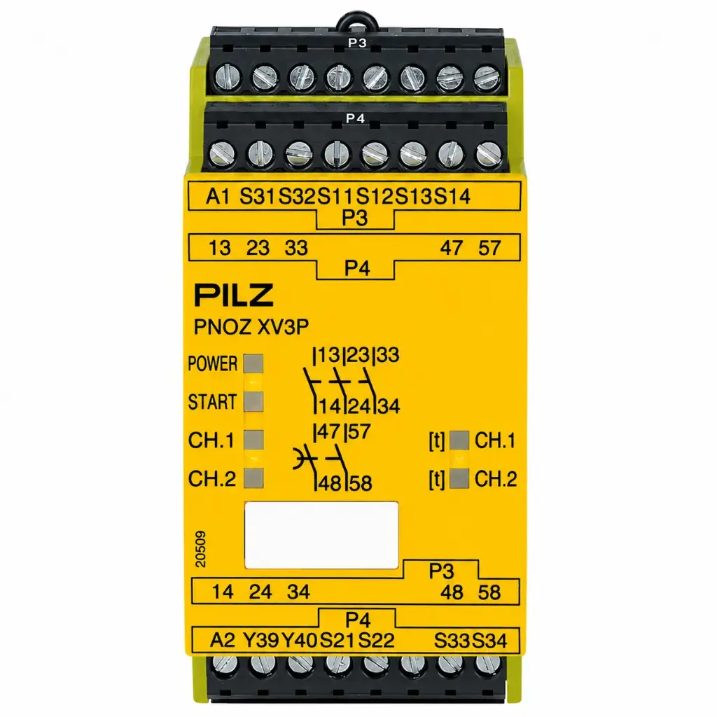 PILZ PNOZ XV3P 0.5/24VDC 3n/o  (New)