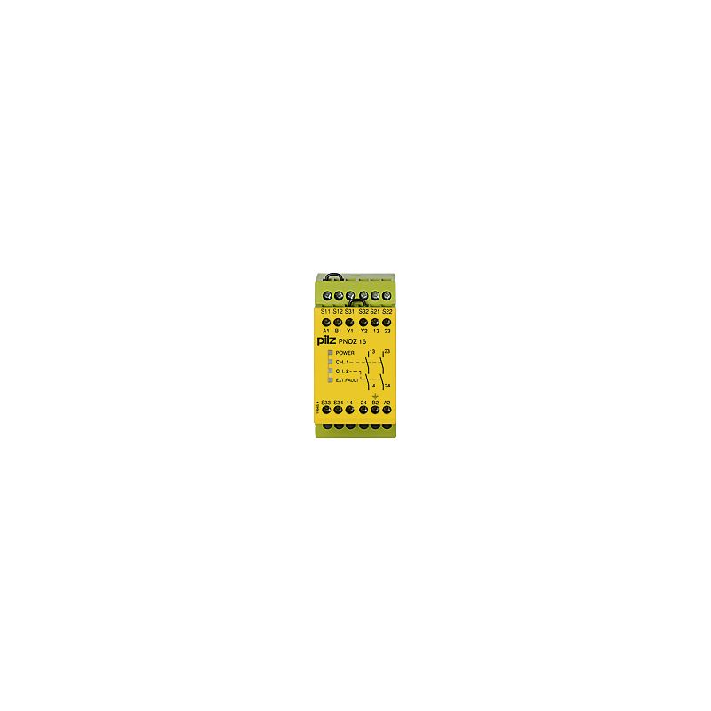 PILZ PNOZ 16 42VAC 24VDC 2n/o (New)