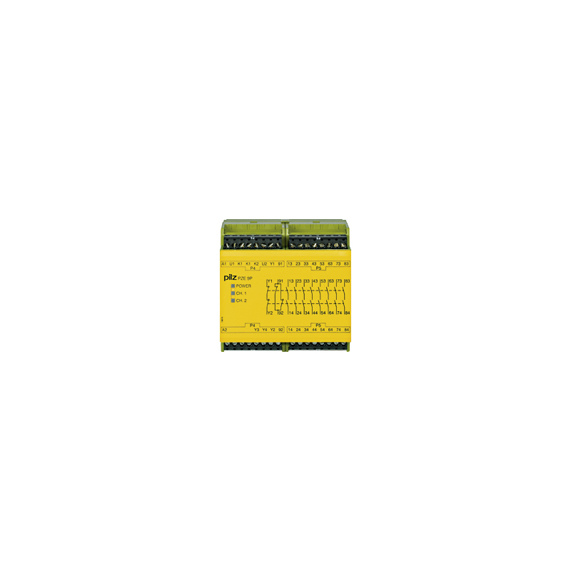 PILZ PZE 9 24VAC 8n/o 1n/c (New)
