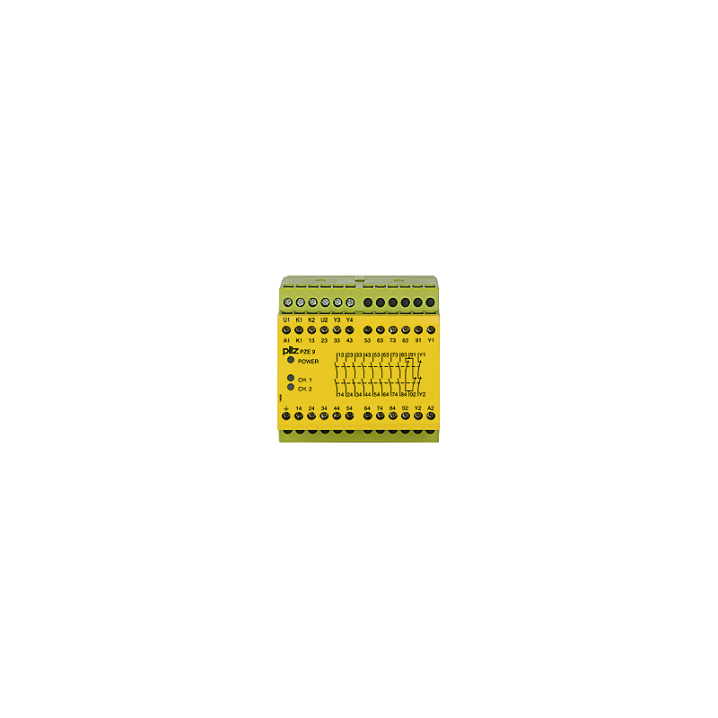 PILZ PZE 9 48VAC 8n/o 1n/c (New)