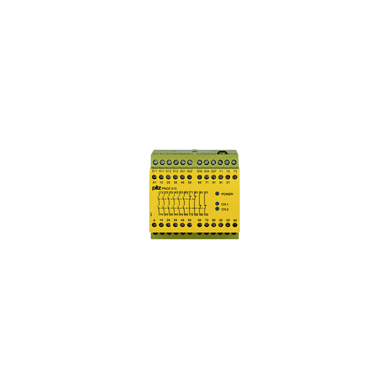 PILZ PNOZ X10 24VAC 6n/o 4n/c  (New)