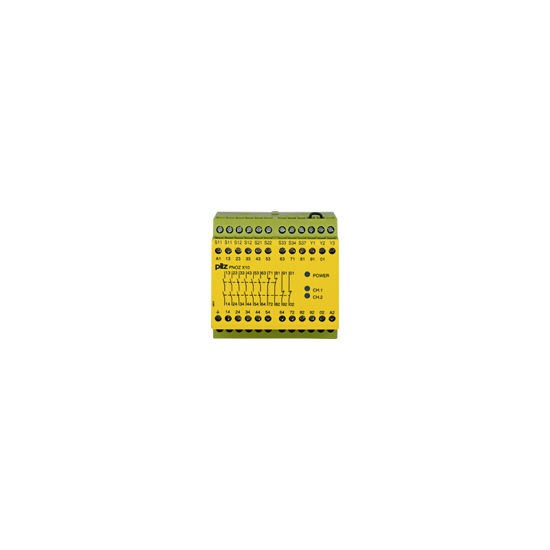 PILZ PNOZ X10 42VAC 6n/o 4n/c  (New)