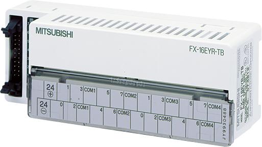MITSUBISHI/FA FX2C/2NC TML BLK, 16 RLY OUT(J) (New)