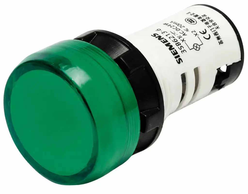 SIEMENS/EP Luz piloto compacta 22 mm, plástic (New)