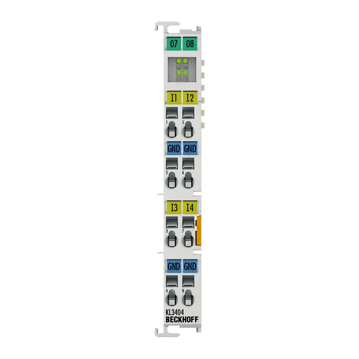 BECKHOFF BUS TERMINAL 4-CHANNEL AN (New)