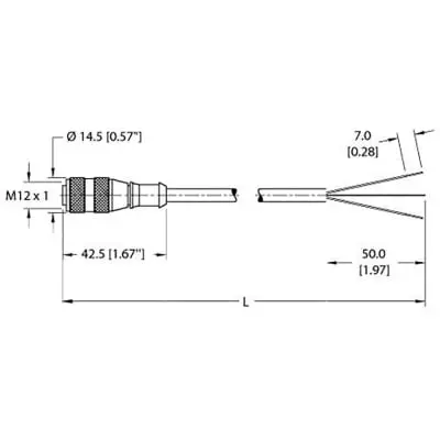 TURCK RK 4T-4/SV (New)