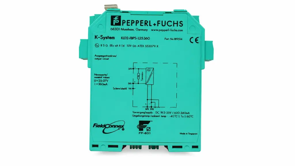 PEPPERL & FUCHS/PA KLD2-FBPS-1.25.360 (New)