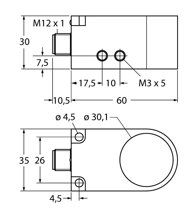 TURCK BI30R-W30-DAP6X-H1141 (New)
