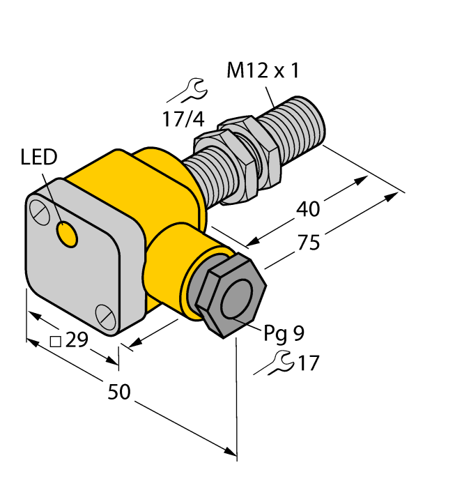 TURCK BI3U-EG12SK-AP6X (New)