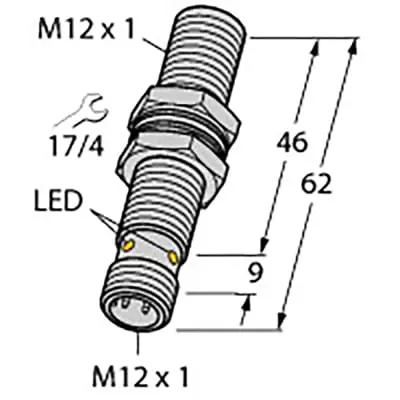 TURCK BI4U-EM12EWD-VP6X-H1141 (New)