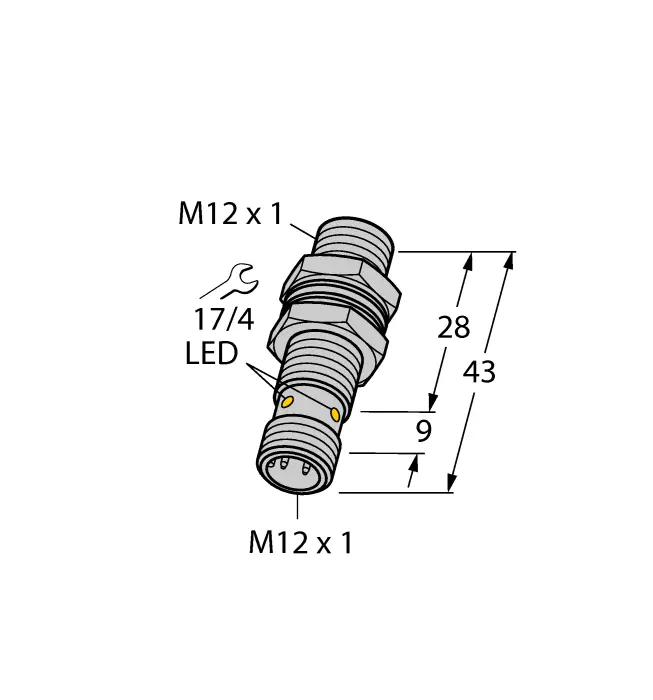 TURCK BI4-M12K-AP6X-H1141 (New)