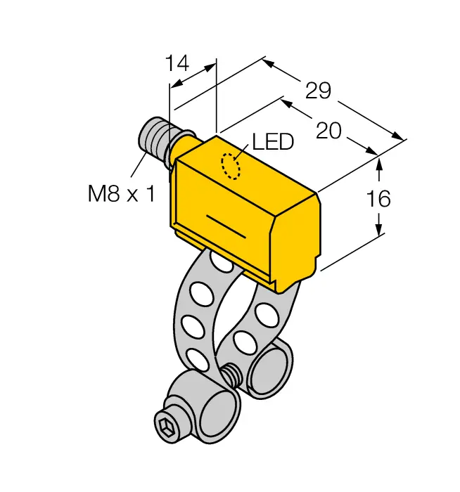 TURCK BIM-PST-AP6X-V1131 W/KLP8 (New)