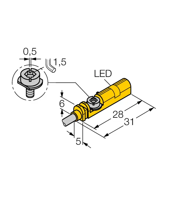 TURCK BIM-UNT-AP6X 7M (New)