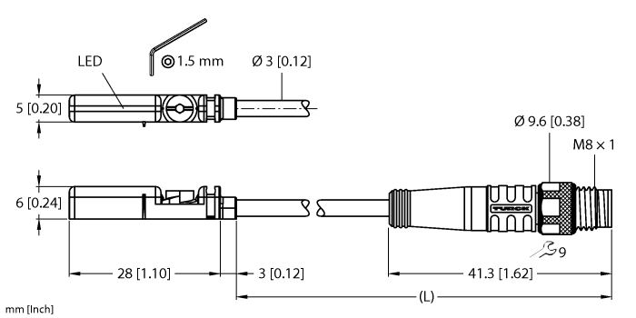 TURCK BIM-UNT-AP6X-0.3-PSG3M (New)