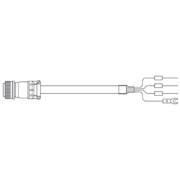 MITSUBISHI/FA Cable de alimentación / c (New)