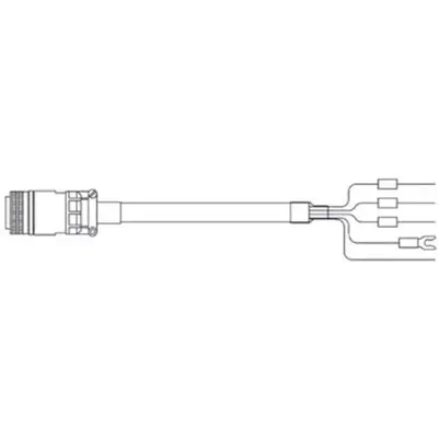 MITSUBISHI/FA MR-J3PWS4-5M (New)