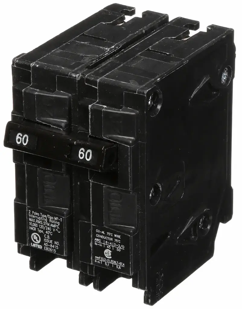 SIEMENS/EP BREAKER QP 2P 60A 120/240V 10K (New)