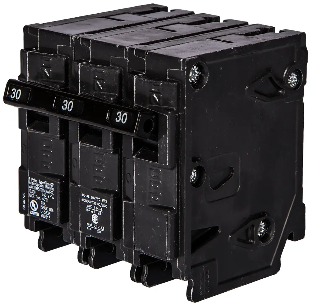 SIEMENS/EP BREAKER 100A 3P 240V 10KA QP (New)