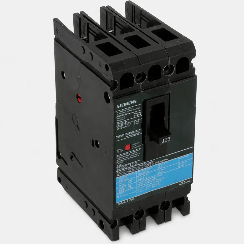 SIEMENS/EP BREAKER ED4 MX 3P 125A 480VAC 18KA (New)