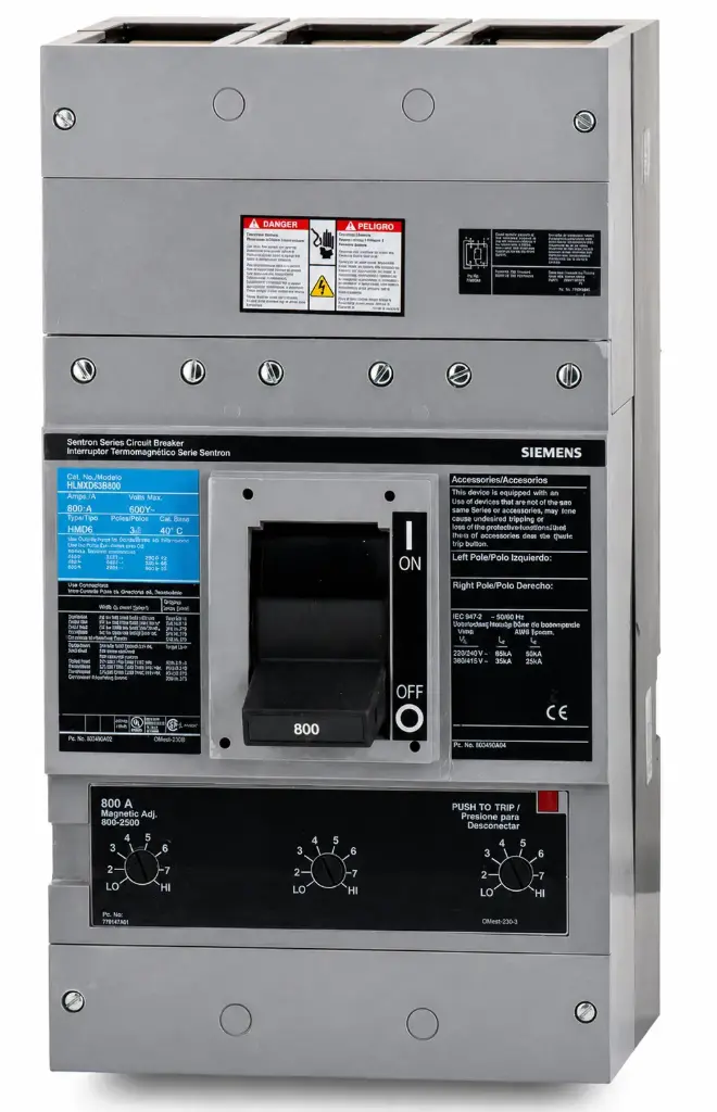 SIEMENS/EP INTERRUPTOR LMD 3P 800A 600V (New)