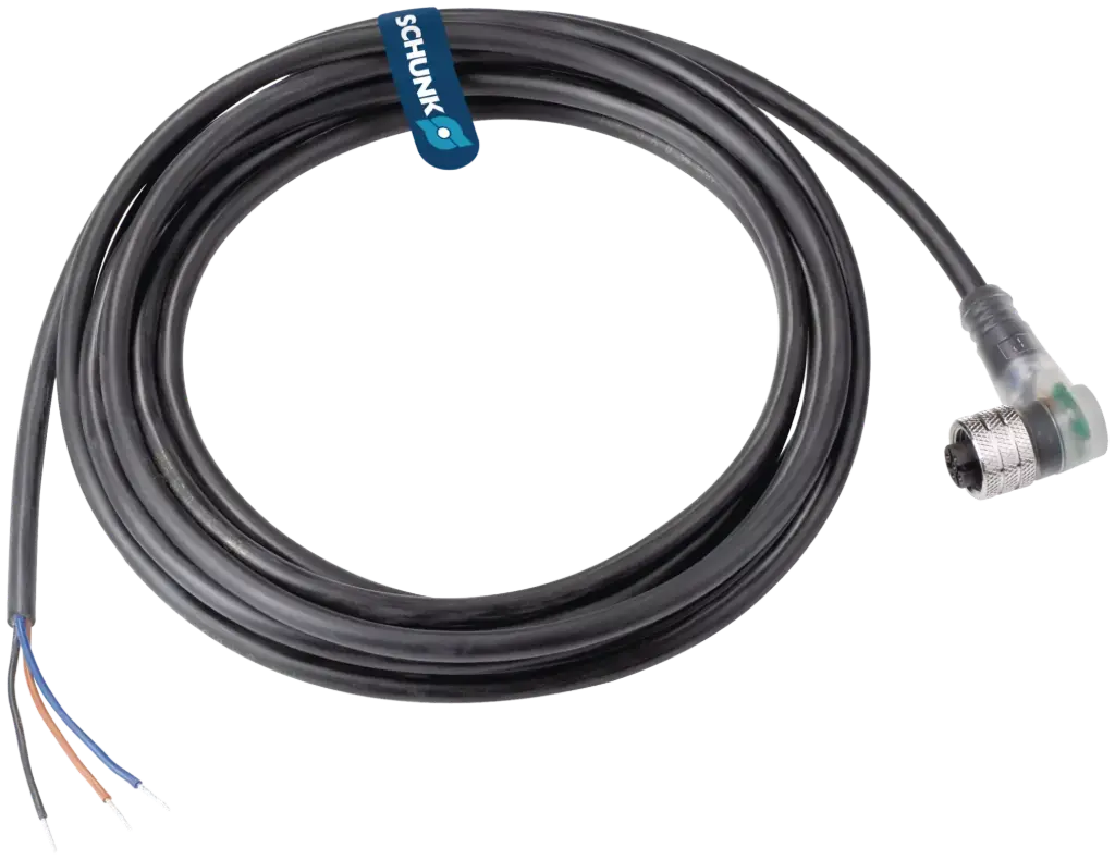 SCHUNK KA WLN12T0150-LK-00500-A KABEL M12W-T 1,5MM2 5M (New)