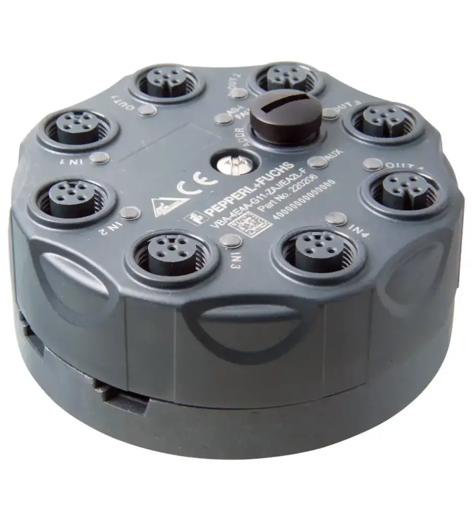 PEPPERL & FUCHS VBA-4E4A-G11-ZAJ/EA2L-F (New)