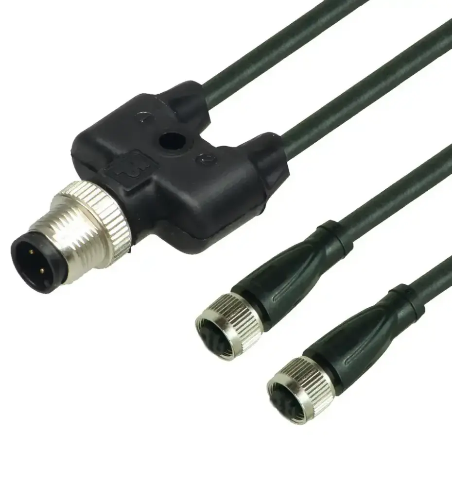 PEPPERL & FUCHS V3-GM-BK0,3M-PUR-U-T-V1-G (New)