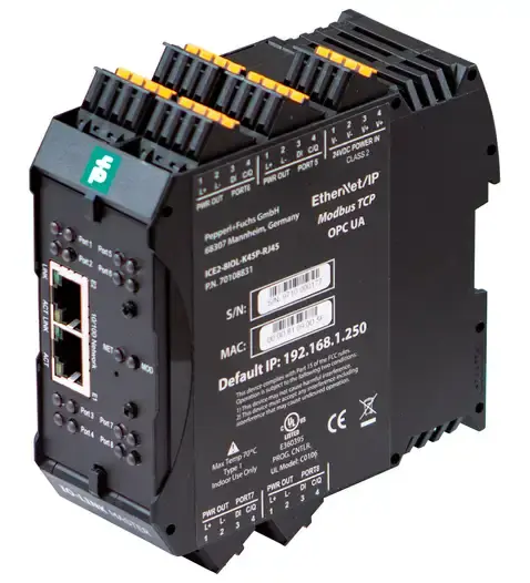 PEPPERL & FUCHS ICE2-8IOL-K45P-RJ45 (New)
