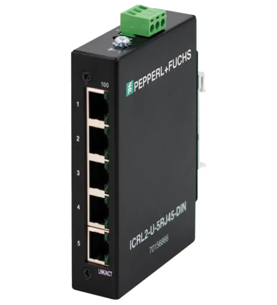 PEPPERL & FUCHS ICRL2-U-5RJ45-DIN (New)