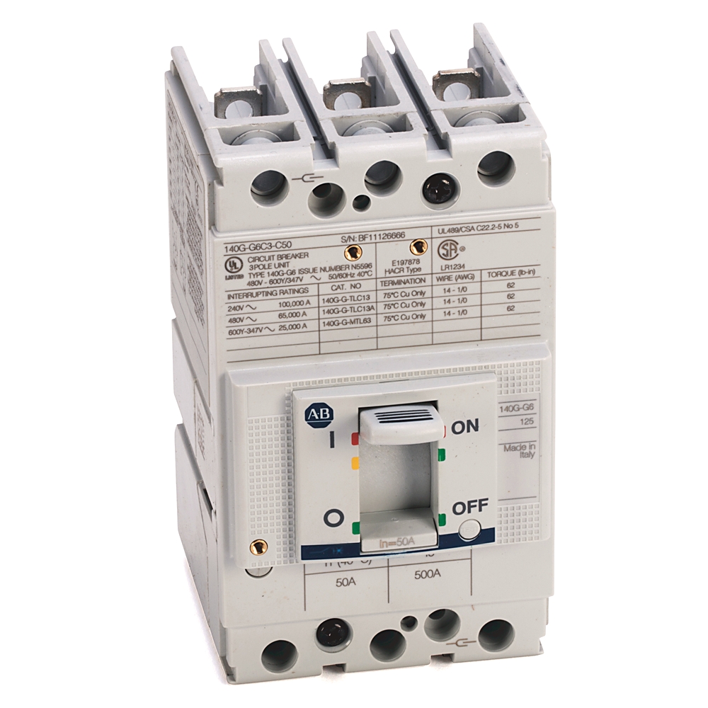 ALLEN BRADLEY 140G 125A Frame Molded  (New)