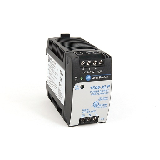 [1606-XLP60EQ] ALLEN BRADLEY AC or DC Input 24 to 48 (New)