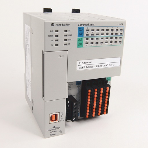 [1769-L18ER-BB1B] ALLEN BRADLEY CompactLogix L18 512KB  (New)