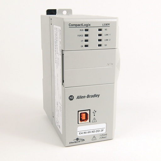[1769-L33ER] ALLEN BRADLEY CompactLogix 2 MB ENet  (New)