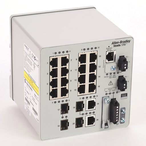 [1783-BMS20CA] ALLEN BRADLEY Stratix 5700 20 Port Ma (New)