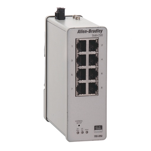 [1783-LMS8] ALLEN BRADLEY Stratix2500 8Port Light (New)